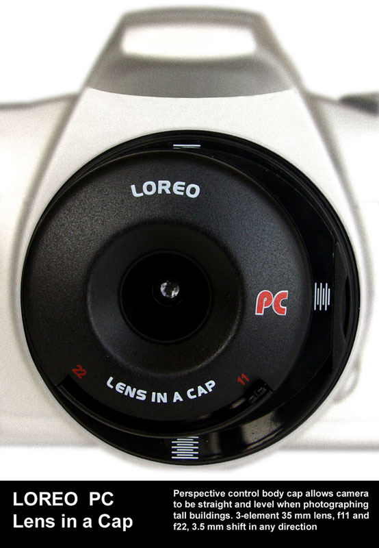 LOREO PC Lens in a Cap - mounted